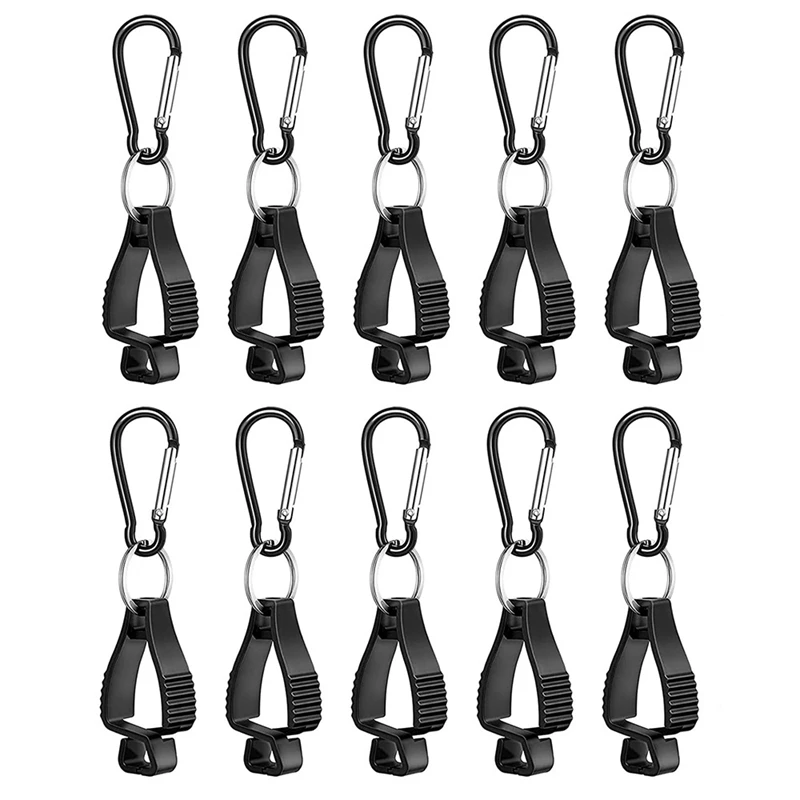 

NEW-10Pcs Зажим для ремня на открытом воздухе, рабочие перчатки, зажим для безопасности, зажим для полотенца, зажим для перчаток, многофункциональный инструмент