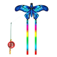Fishing Rod Dynamic Wing Kites for Garden Funny Dynamic Bird Kites Party Supply 2