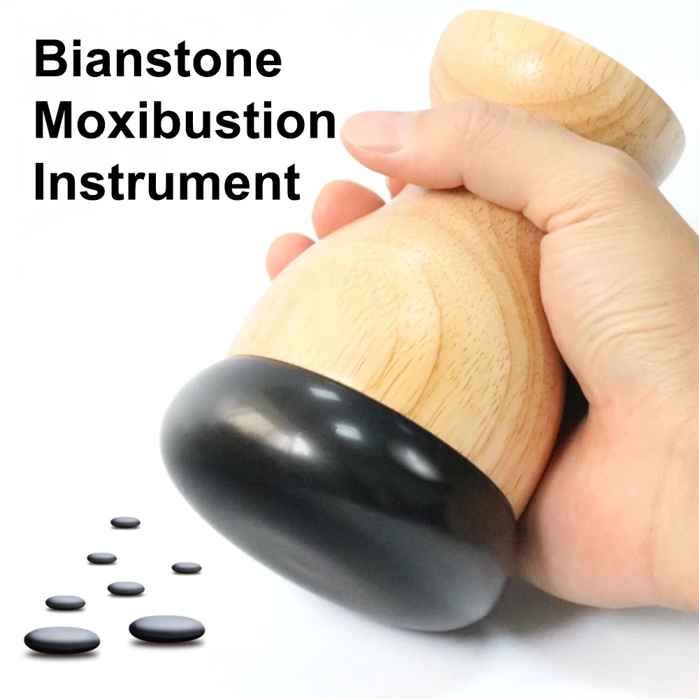 

Rechargeable Hot Stone Charging Bianstone for Back Massager Electric Body Neck Belly Relax Muscles Cellulite Slimming Heating