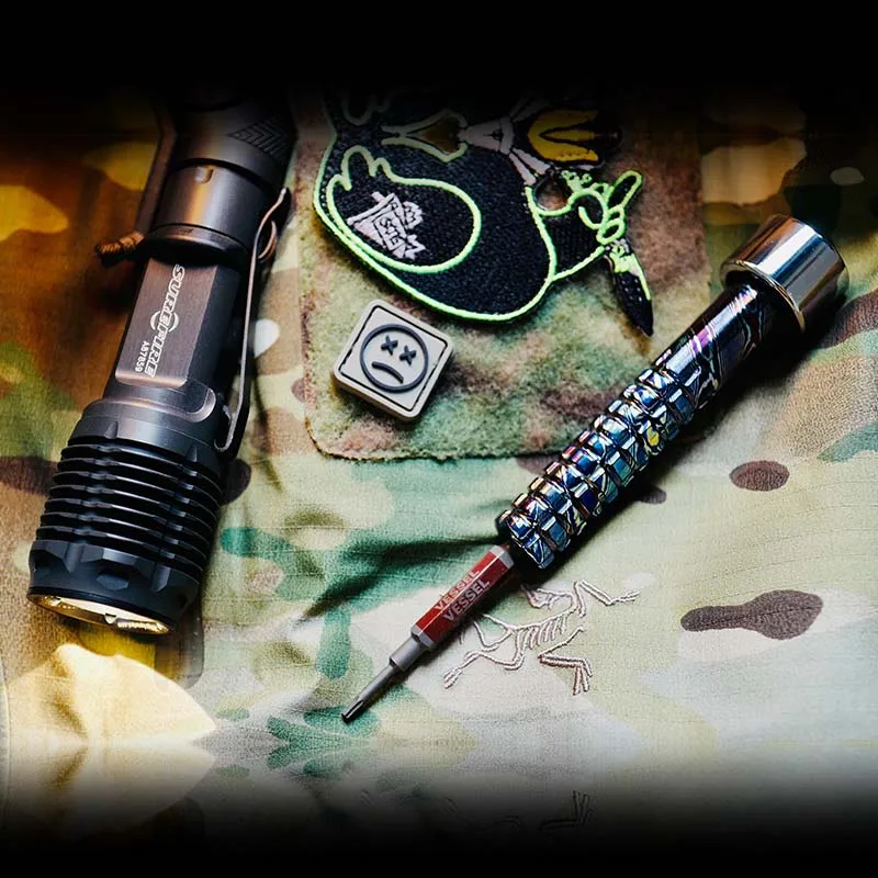 1PC Edc 다기능 포켓 나이프 드라이버 탑 전술 드라이버 슈트
