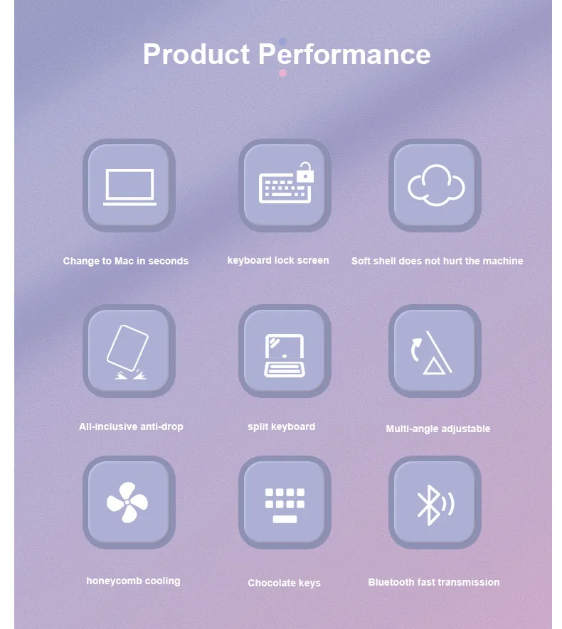 Para xiaomi redmi almofada teclado tablet caso