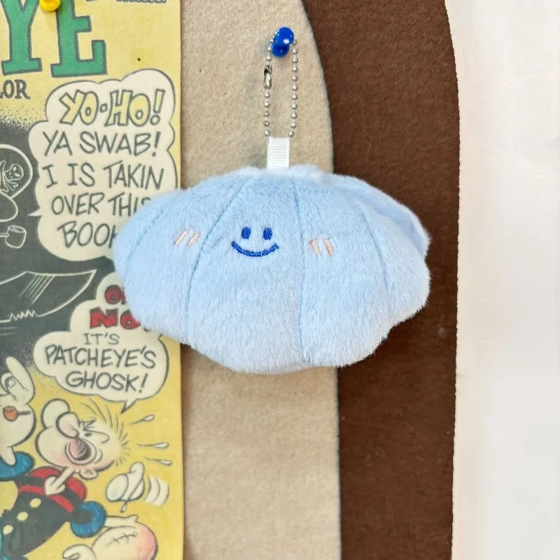 Cute Ocean Life Plush Toy - Adorable Cartoon Shell Plushie Home Decor Keychain  Practical Stuffed Animal for Home Additions