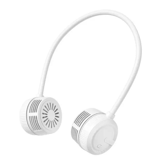 Nyaki Rajongók A Nők Számára Pengék Nélküli Személyi Hordható Ventilátorok 3 Sebességű Cseréje Usb Újratölthető Alacsony Zajú Erős Levél Kézmentes