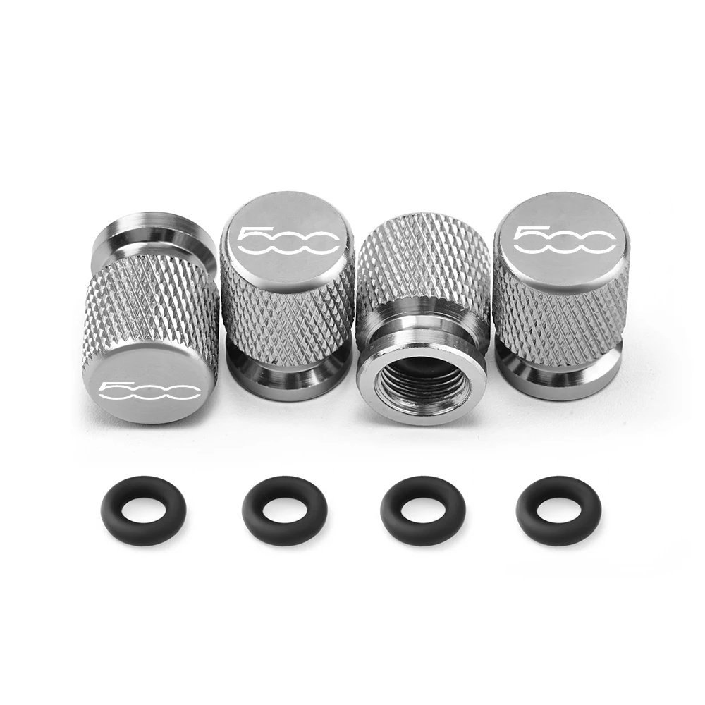 4PCS Waterproof Airdust Tire Valve Caps - Car Wheel Accessories