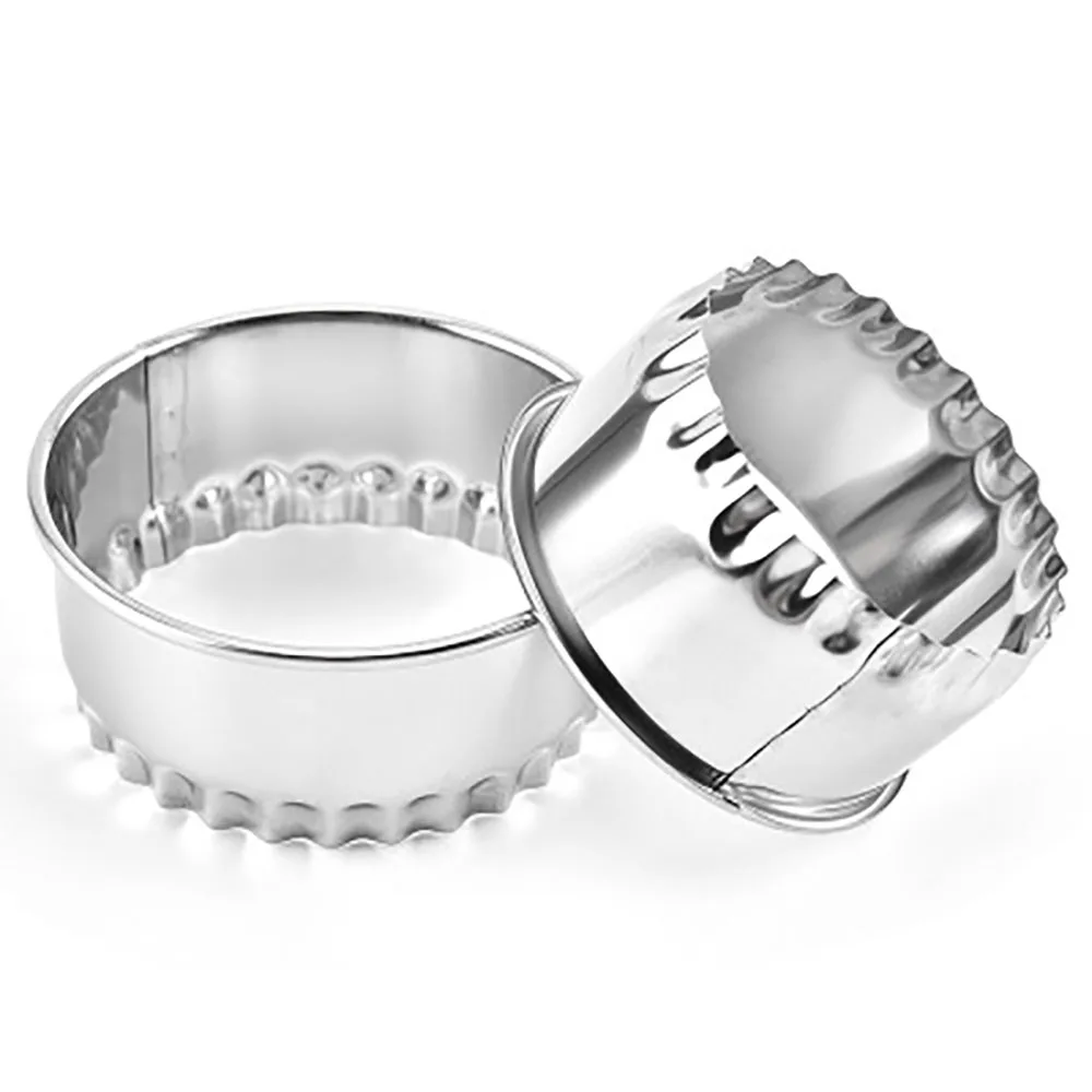 

Practical Quality Cookie Molds Baking Dumpling Printing Mould Kitchen Plastic Square Tool 5Pcs/Set Biscuit Crinkle