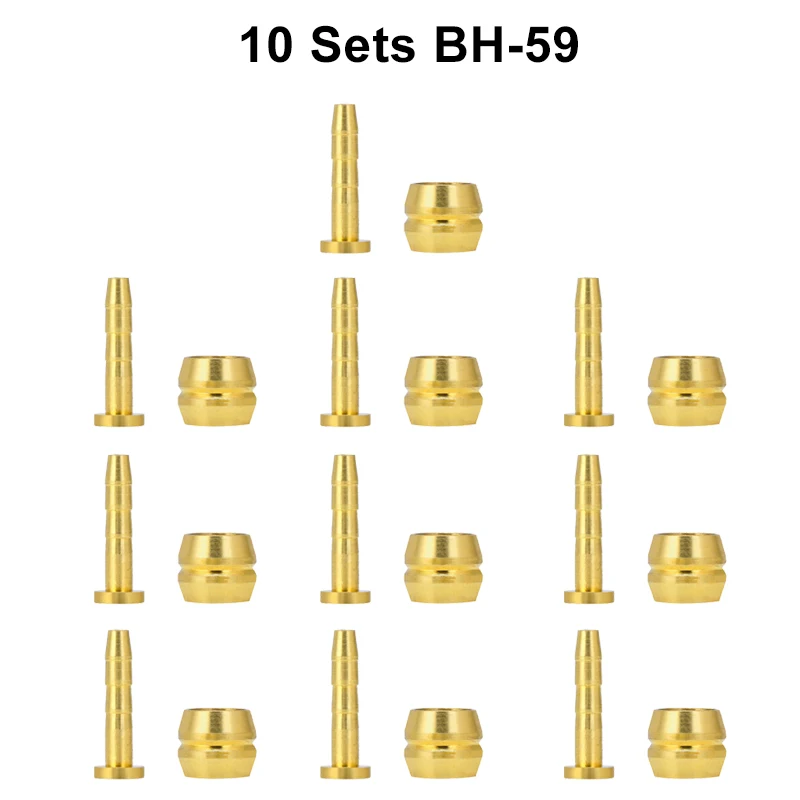 Premium Mountain Bike Brake Hose Connector - Oil Needle & Olive Head Insert