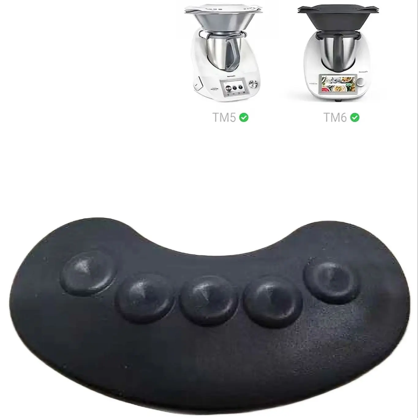 Coupler For Vervork Thermomix TM5/TM6/TM31 Rubber Contact Pot Connection Hole Seal Gasket