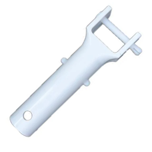 Úszómedence Gyógyfürdő Vákuum Fejfogantyú Csere W/ V-Clip & Pin White A Nets Brush Kertkészleteinek Javításához - Image 2