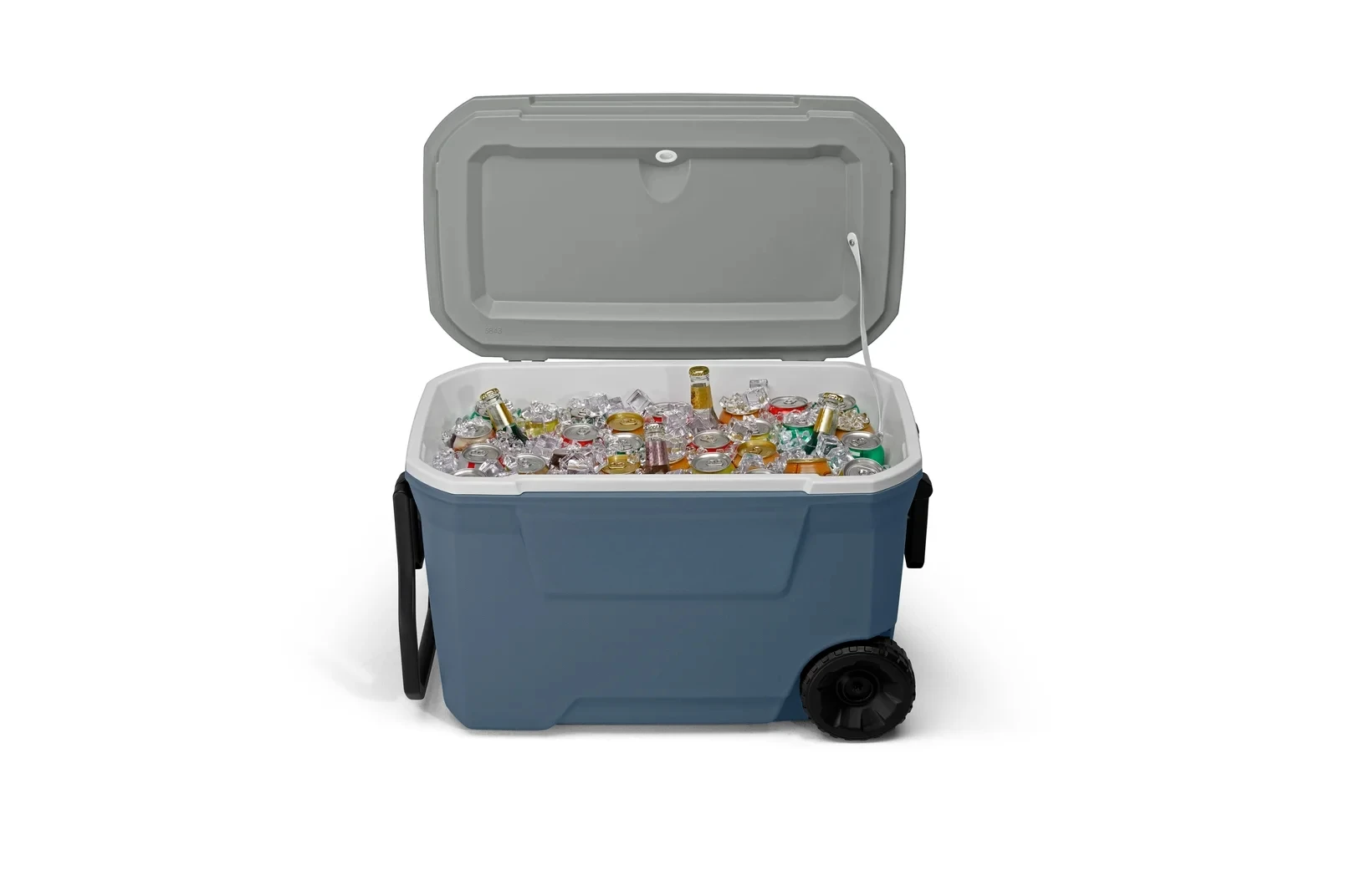 Cooler 62QT Hard-Side Wheeled for Tailgate Parties Camping Sports Festivals