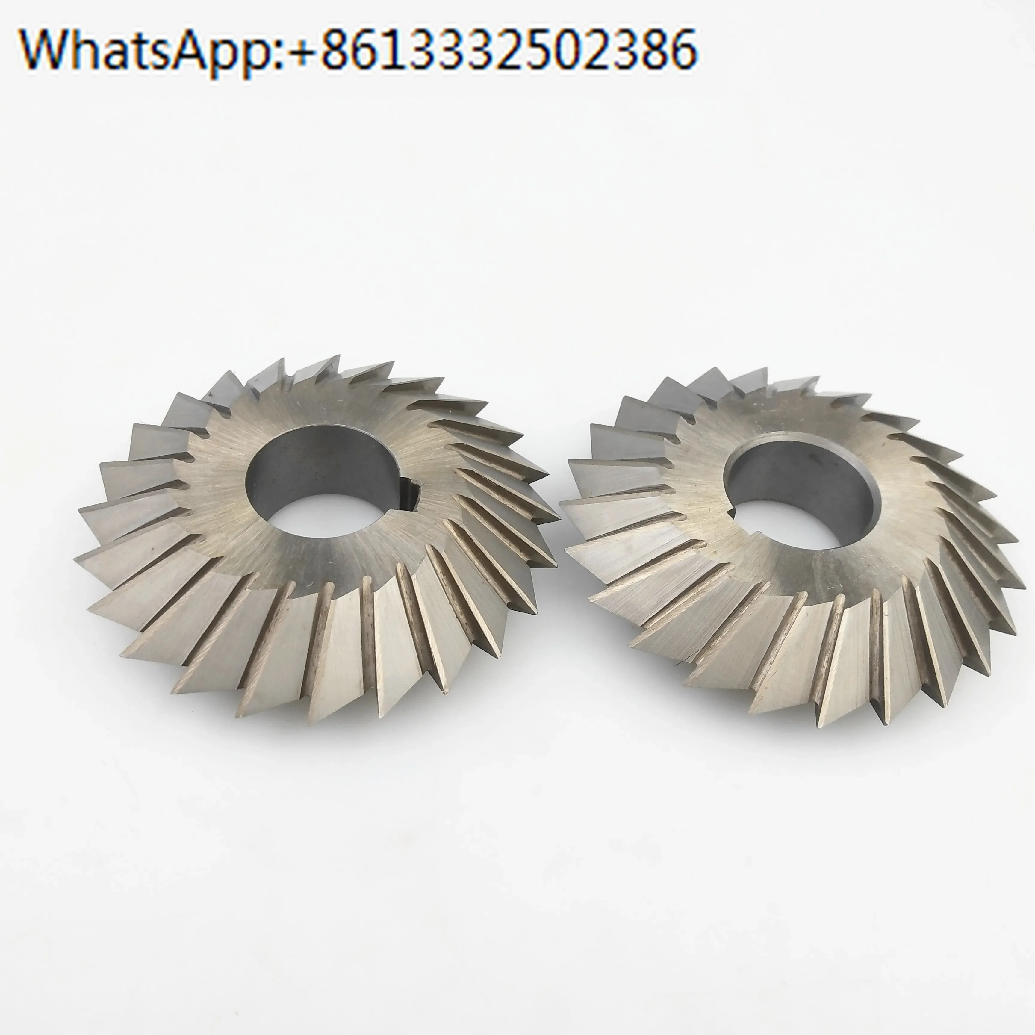 

HSS High-speed steel double-angle milling cutter 45/60/90 degrees