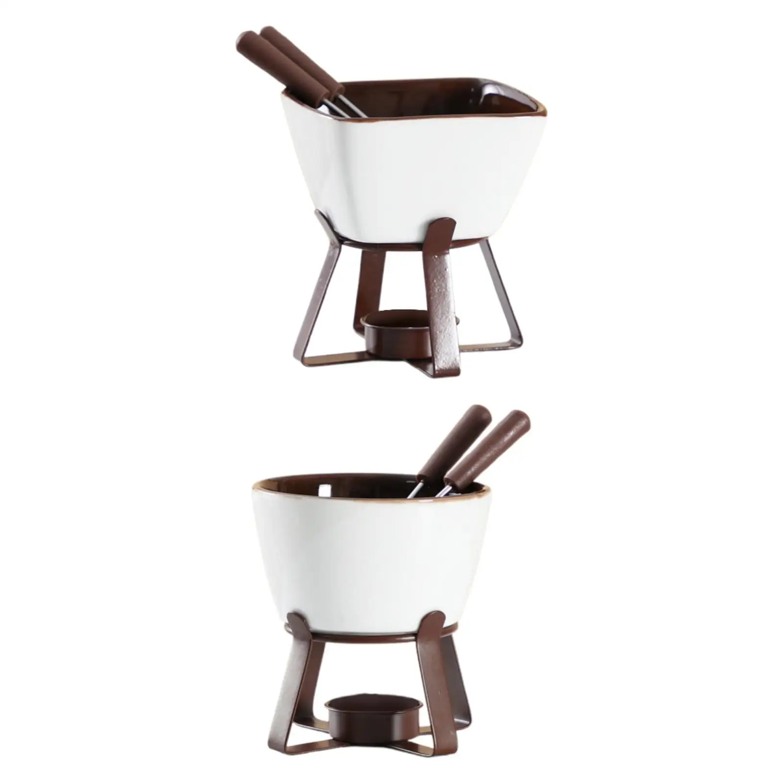 Fondue Mug Birthday Coffee Cup Tapas Anniversary Dinner Home Candy Hot Pot