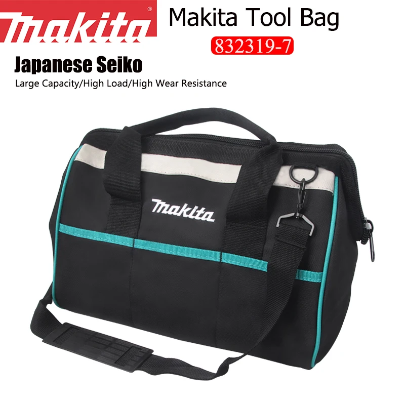 

Makita Tool Bag Multi-function Maintenance Canvas Wear-resistant Installation Portable Tool Kit 832319-7