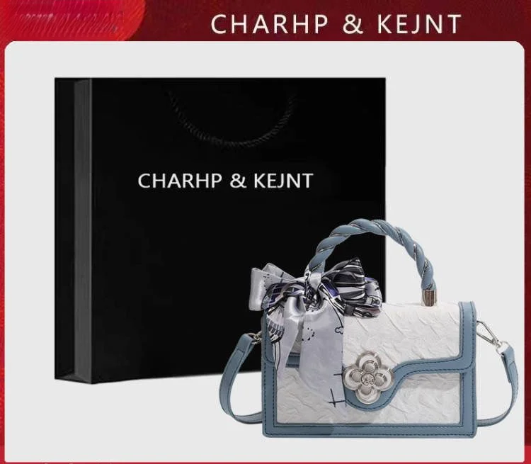 CHARHP&KEJNT Luxury Small Square 2024 New Fashion Single Shoulder Handheld Crossbody Bag for Women_voghion.com