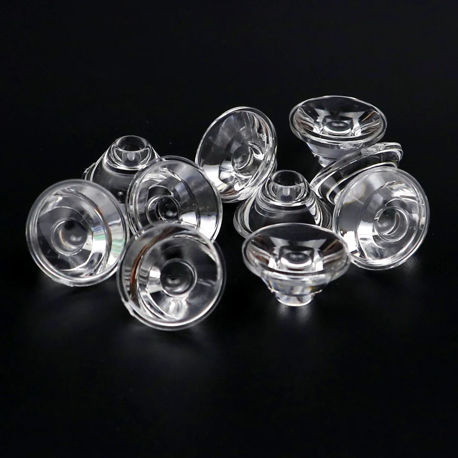 รูปสินค้า LED Collimator PMMA สำหรับโคมไฟ E27/MR16/GU10 หลากหลายมุม