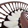 1pcs Stair Carpet Stepping Mat Steps Plush Floor Mats Imitation Wool Foot Carpet Glue-free Self-adhesive Customizable Sizes 6