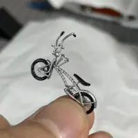 1/64 Car Model  Lowrider Jumping Car Bicycle Modification Parts 2