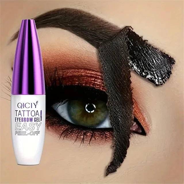 Lasting 3 Days Tattoo Easy Peel Off Eyebrow Gel Cream Types Long-Lasting Smudge-Proof Sweat Resistant Waterproof Cosmetics 1
