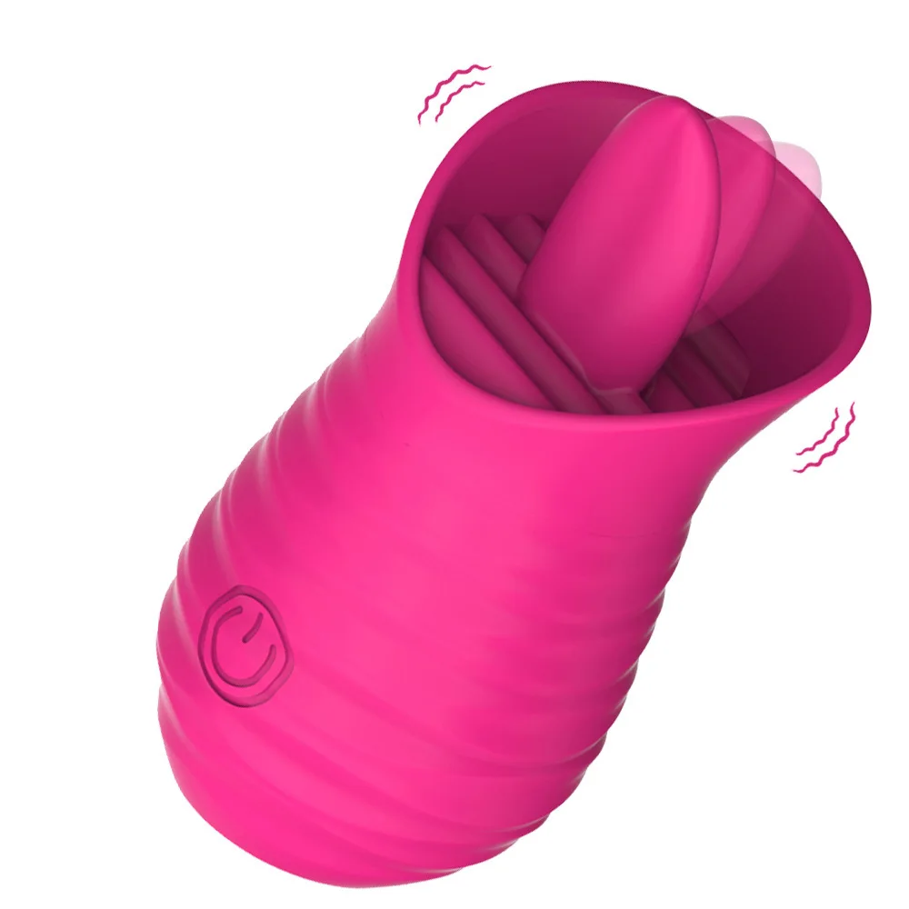 Silicone Oral Sex Vibrator Tongue Licking Female Honey Bean Clitoral Stimulation Massager Rechargeable 10 Frequency Toy |