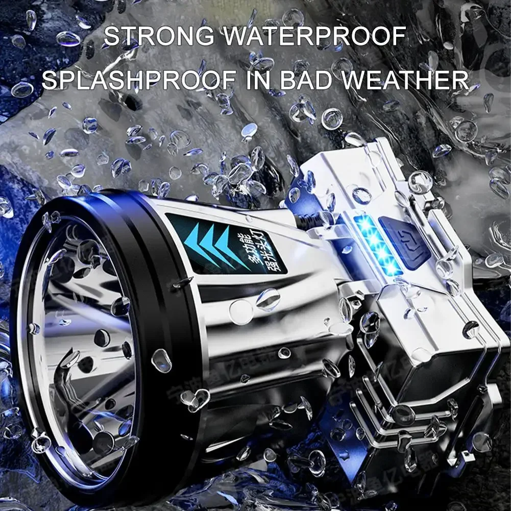 Description Picture 6 of itemPowerful LED Headlamp Rechargeable High-power Headlights High Brightness Emergency Charging Outdoor Head Flashlight Fishing Lamp