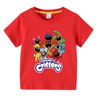 Bichiers souriants vêtements pour enfants Kawaii dessin animé drôle t-shirt garçons à manches courtes hauts à la mode 3-10 ans enfants vêtements d'été 3