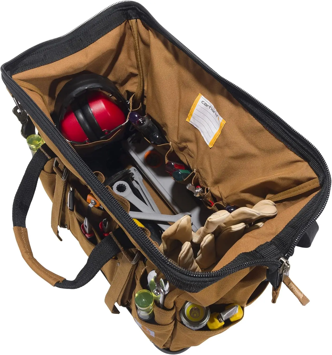 Legacy Tool Bag 18-Inch w/ Molded Base, Carhartt Brown 4