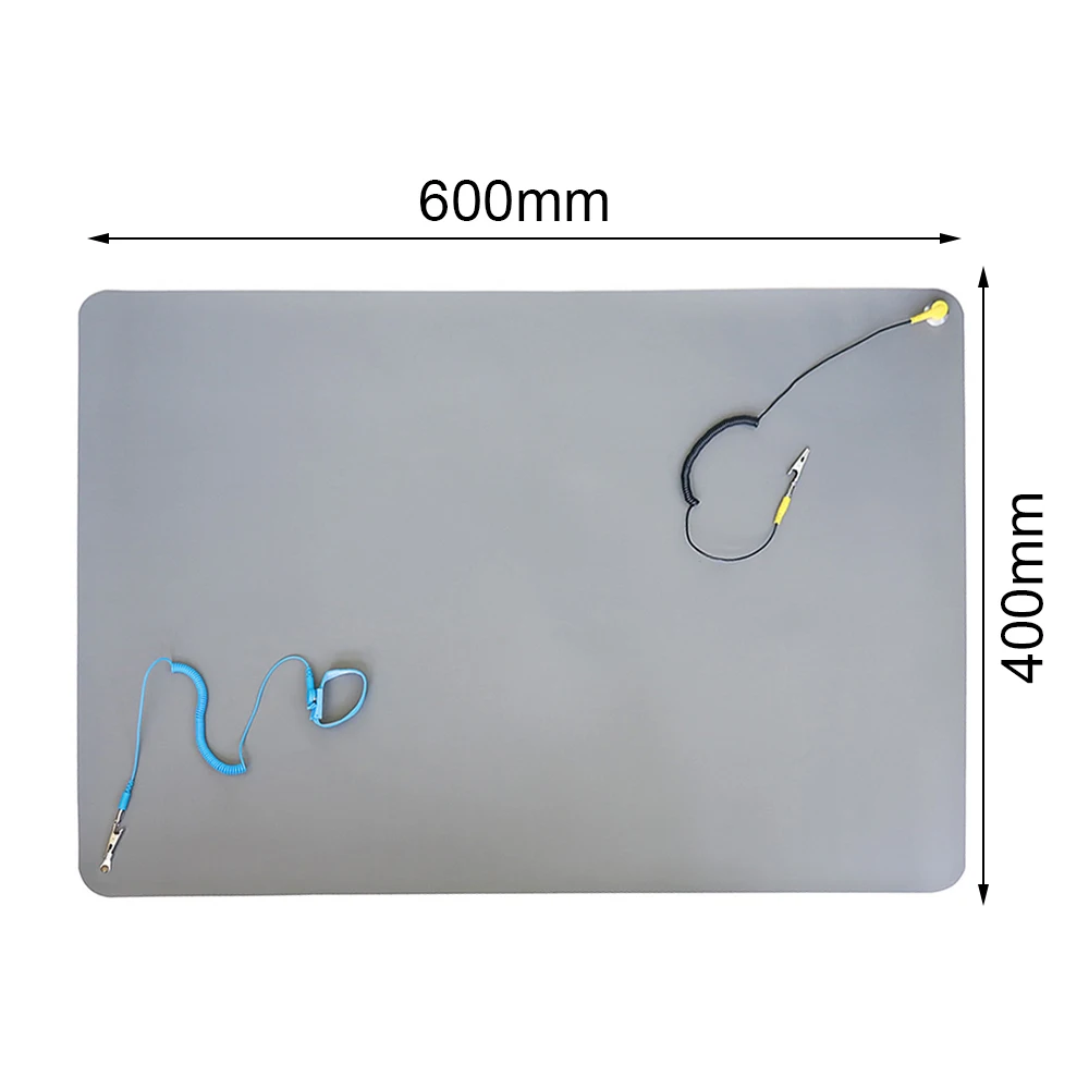 400*600mm Anti Static ESD Mat Flexible Thermoplastic Electronics Device
