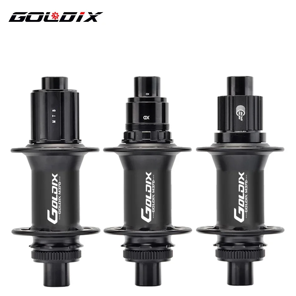 GOLDIX GDX370 Bicycle Hub Sealed Bearing Center Lock Disc Brake J