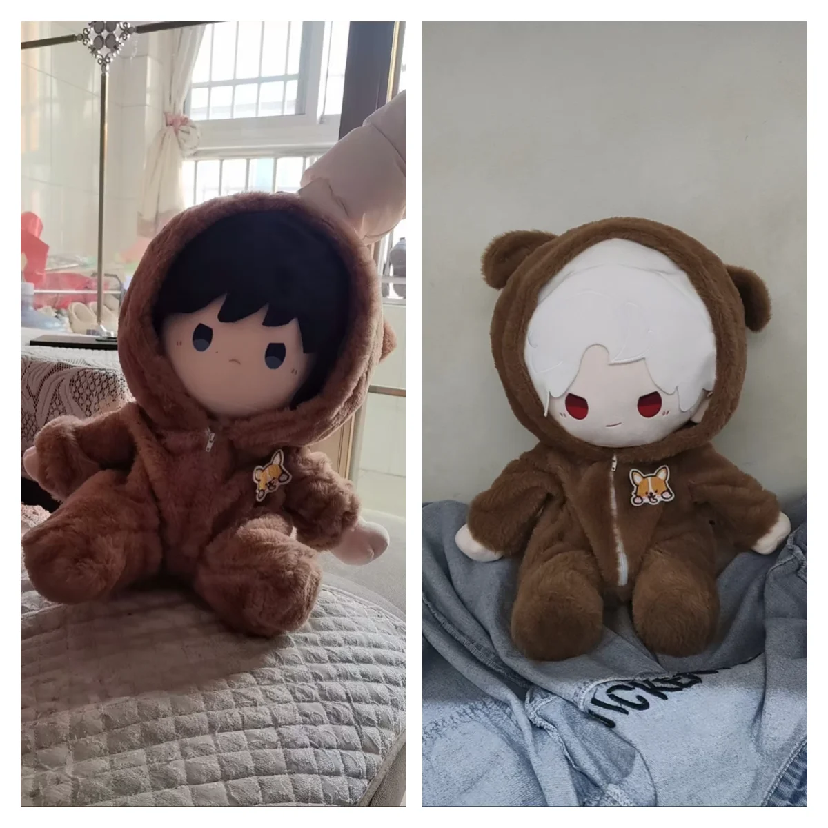 Love and Deepspace Xavier Rafayel Cotton Doll Combo 40cm Plush Clothes replaceable Chinese Style fashion Clothing Accessories doll clothes,plush toy accessories,mini doll ornaments