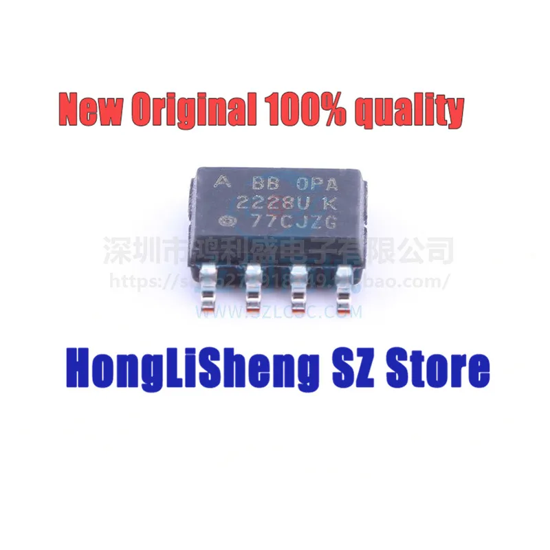 

5pcs/lot OPA2228UA OPA2228U OPA2228 2228UK 2228UA SOP8 Chipset 100% New&Original In Stock