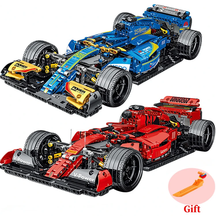 juego-de-bloques-de-construccion-de-coche-deportivo-de-formula-f1-juguete-tecnico-de-ferrari-50cm-moc