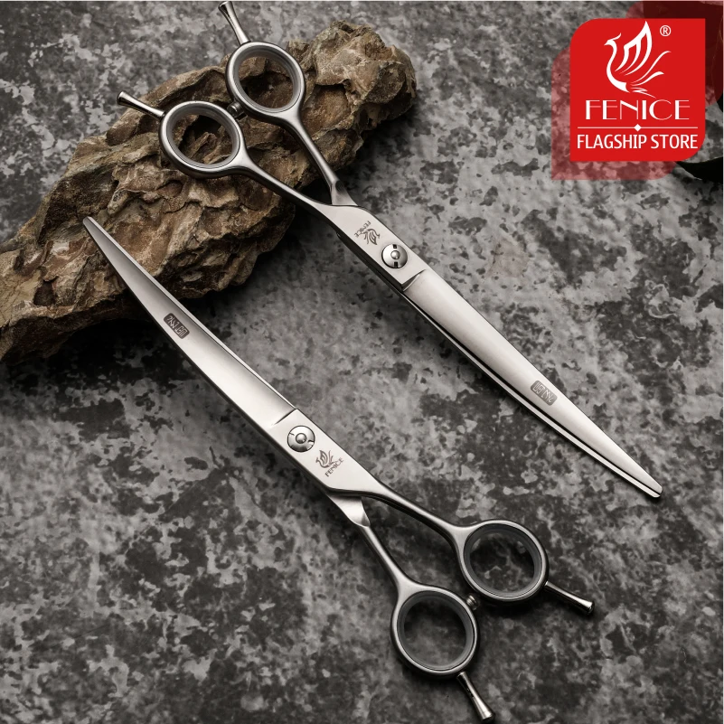 Curved Scissors Grooming Scissors Pet Shears for Dogs/Cats dog grooming scissors dog grooming scissors kit