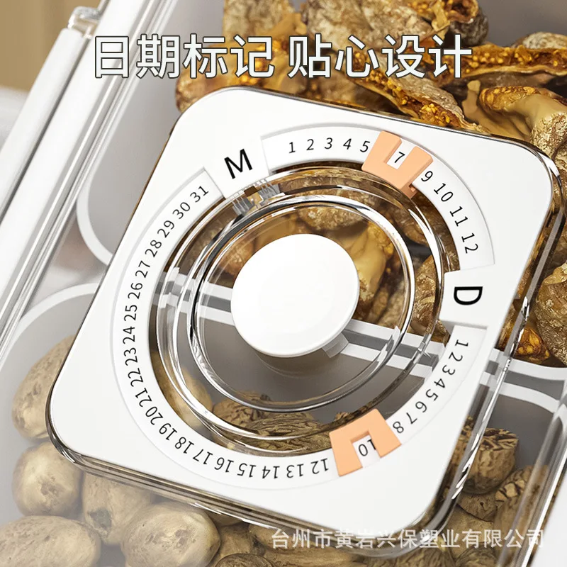 Refrigerator Storage Box 2/4/8 Grid Vegetable Fruits Appetizer With Lid Sectional Nuts Candy Snack Serving Tray Fridge Organizer