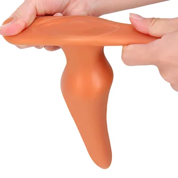 Wearable Anal Plug Dildo Realistic Buttplug Sex Toys For Women /Men Masturbators Anal Toys Butt Plug Anus Pull Bead 18 Sex Shop 5