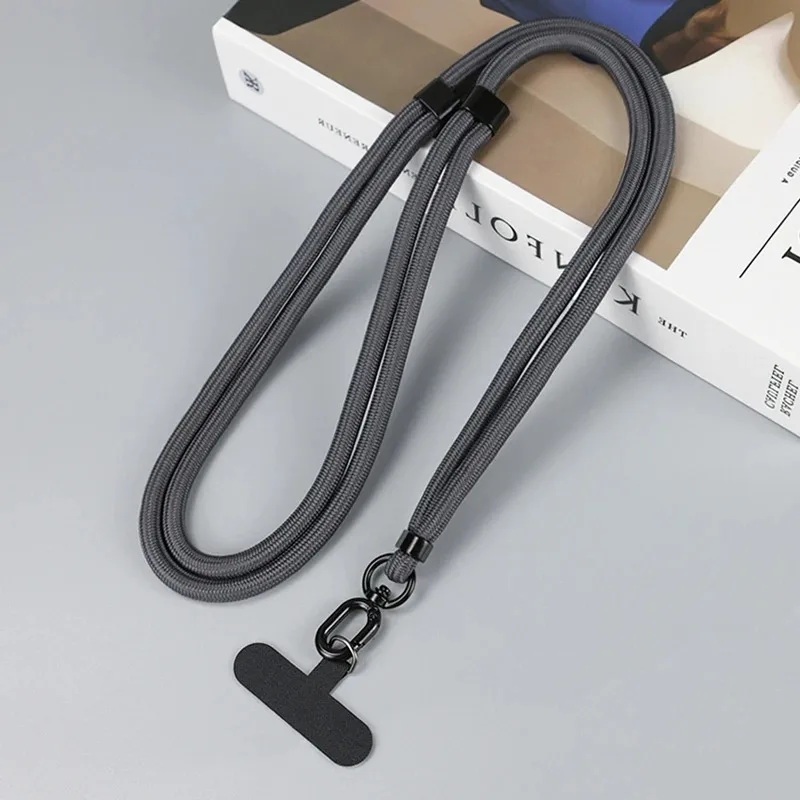Universal Adjustable Phone Lanyard Necklace with Anti-Lost Clip - Durable and Sturdy Design