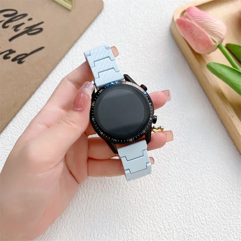 Carbon Fiber Watch Bracelet, 20mm 22mm Strap