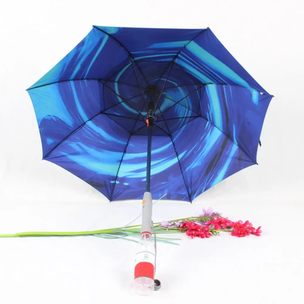 Heat Relief Fan Umbrella Fan Umbrella with Water Spray Portable Sun with Mister for Men Women for Sun