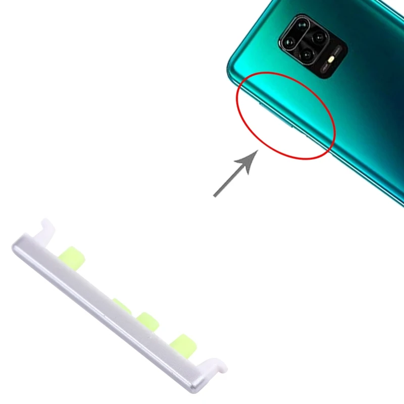 For Xiaomi Volume Control Button for Xiaomi Redmi Note 9S / Redmi Note 9 Pro Max / Redmi Note 9 Pro Ring/Silent Switch Replace