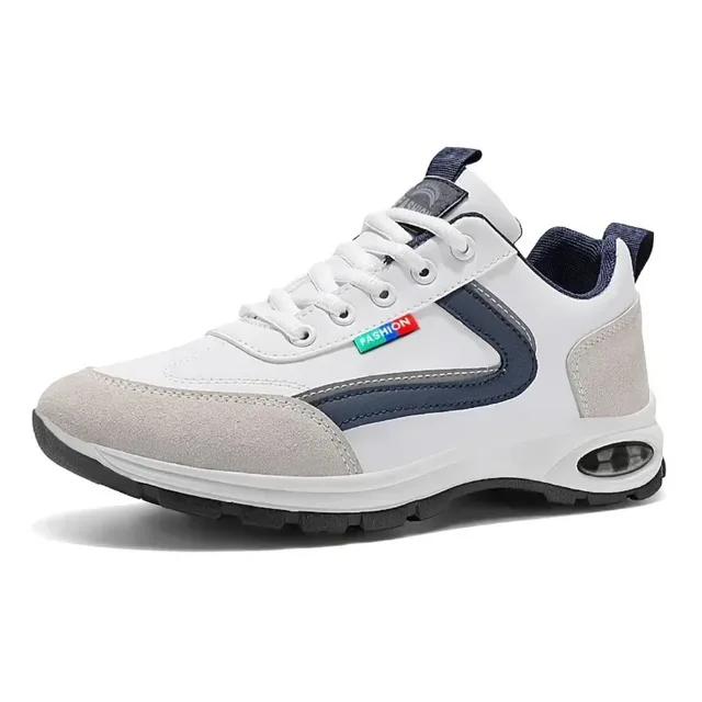 Men's Trendy Sports Shoes Lightweight Breathable Modern Non Slip Shoes Suede Detailing Outdoor Stylish Daily Wear Men Sneakers 5
