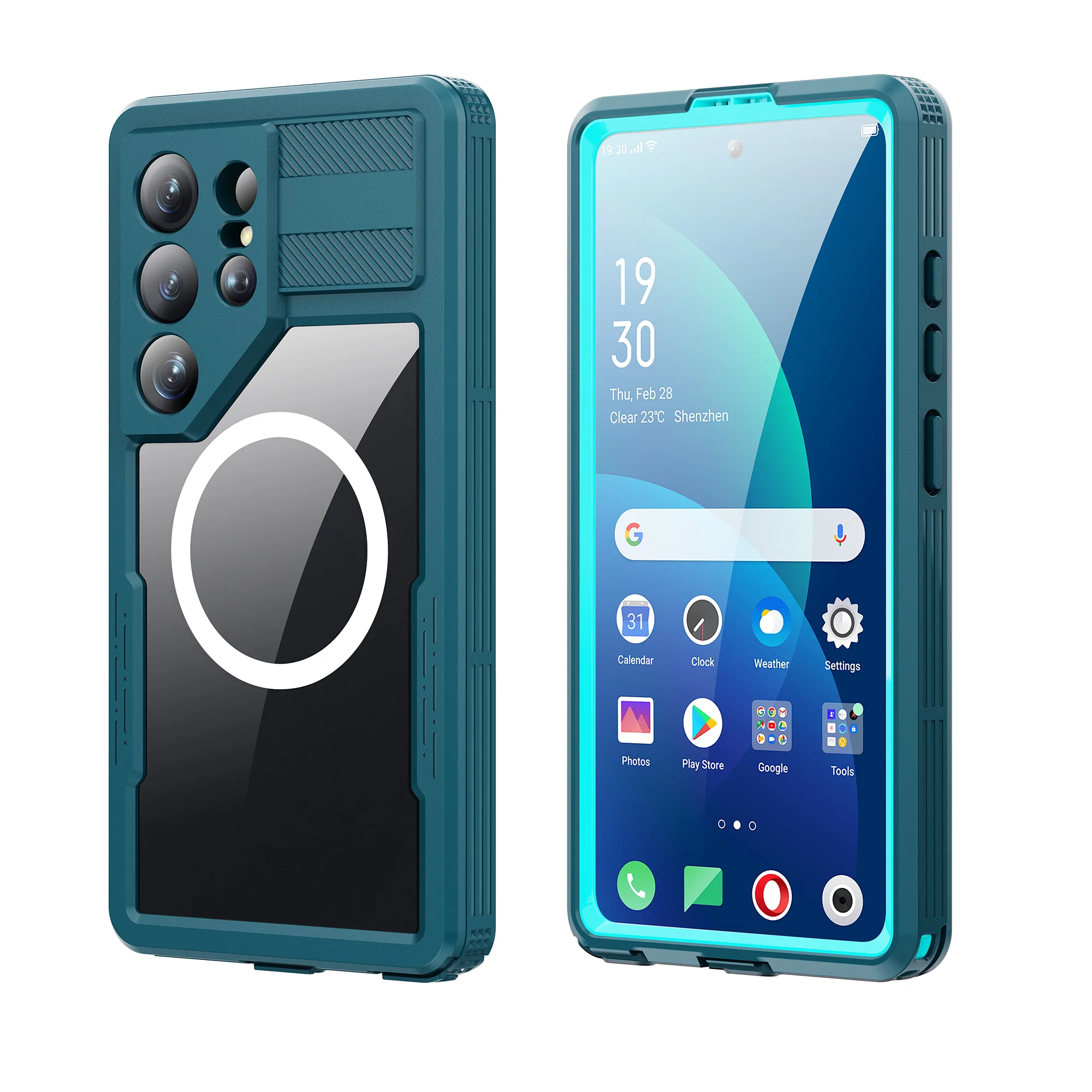 Shellbox Mars Waterproof & Bump-Resistant Phone Case - Full-Coverage Protective Cover