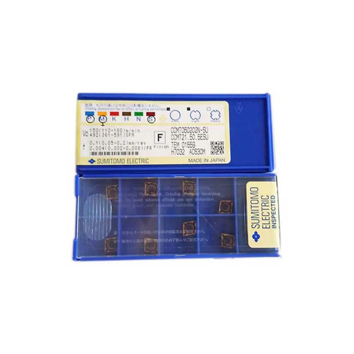 SUMITOMO 100% 오리지널 터닝 인서트, CCMT AC530U AC630M CCMT060202N-SU CCMT060204N-SU CCMT09T302N-SU CCMT09T304N-SU CCMT09T308