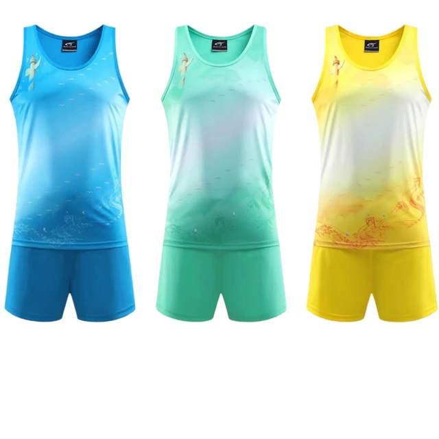 New Running Sets for men and women Shorts Vest Track and field