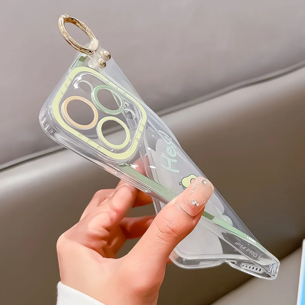 SoCouple Dinosaur Wrist Strap Holder Phone Case