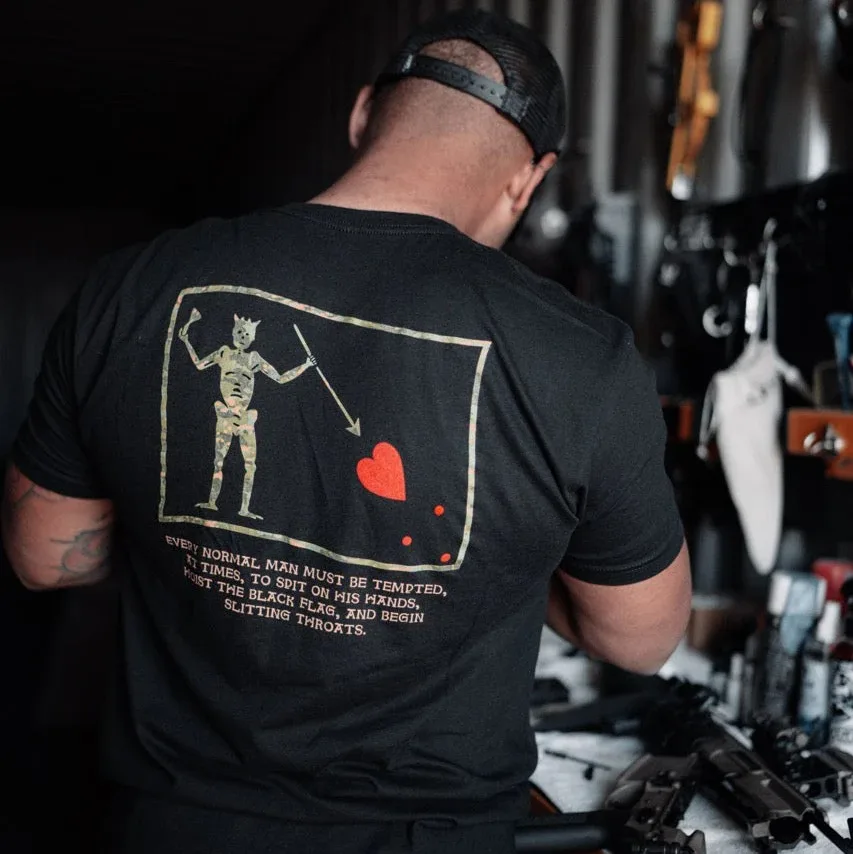 Hoist The Black Flag – Savage Tacticians Abluftventilationsanlage zur Kühlung, geeignet für Sportbekleidung