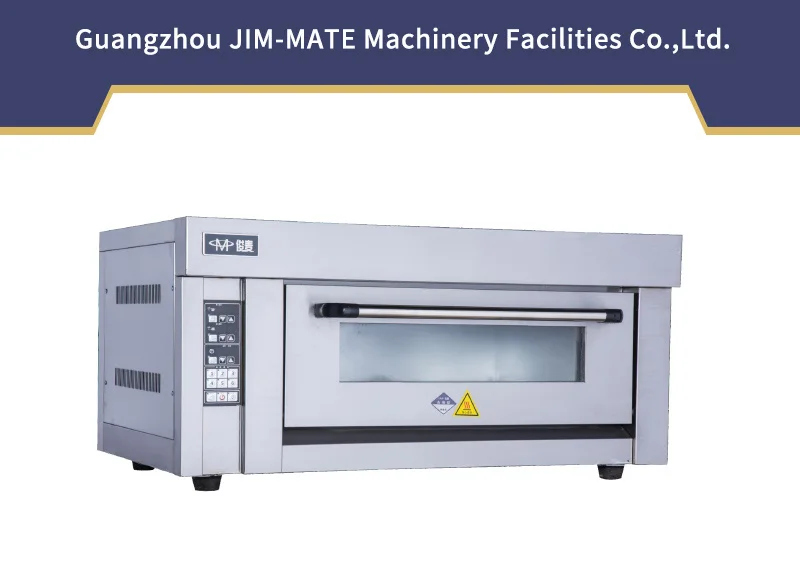 Bakery Equipment 1 Deck 1 Trays Commercial Electric Deck Oven 2