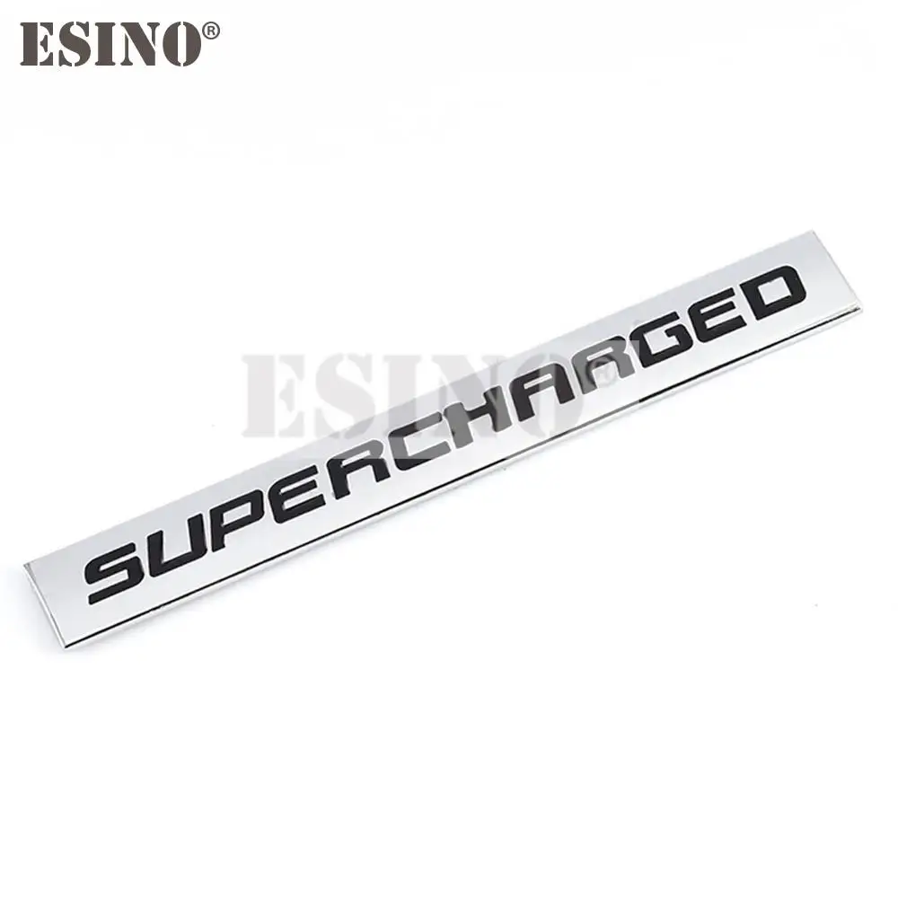 Premium 3D Metal Turbocharged Car Emblem Sticker Badge