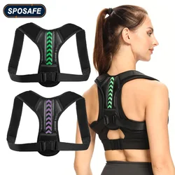 Back Posture Corrector Belt Adjustable Shoulde Neck Spine Reshape Body for Column Posture Correction for Women Men Straightener