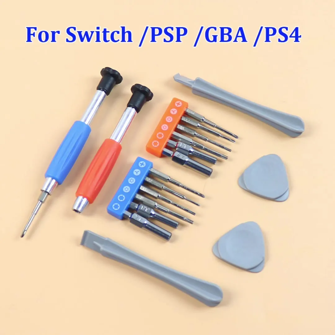 Для Switch New 3DS Wii NES SNES DS Lite GBA NGC для PS4 PSP Набор отверток Съемный набор инструментов