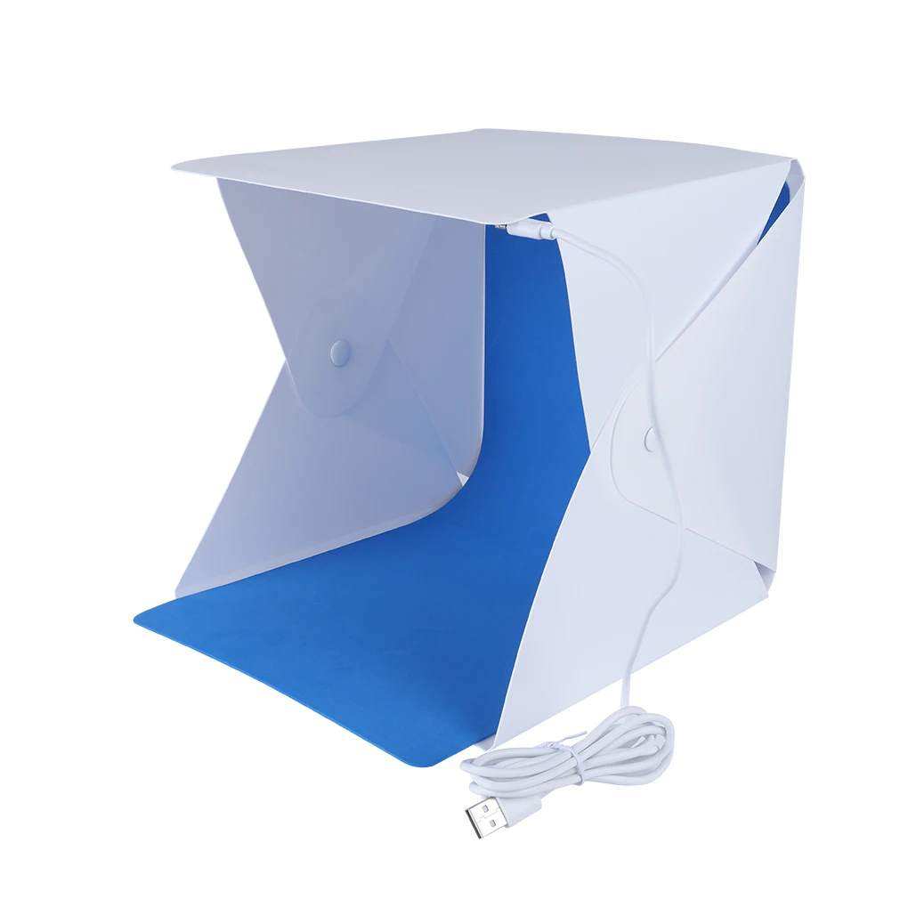 Photography Tent USB Interface LED 2x5600k 2x550lm 6 Background Cloth Box