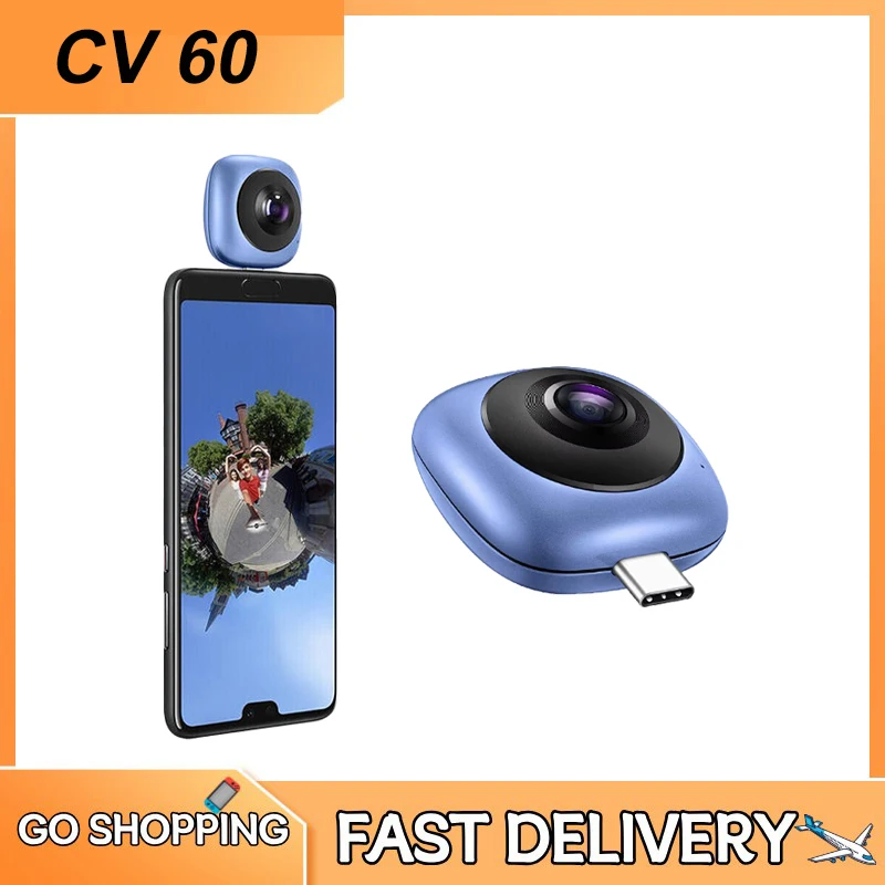 Spot Goods!Huawei Coolplay CV60 360&deg; Panoramic Camera Portable HD Panoramic Camera Original Fisheye Planet