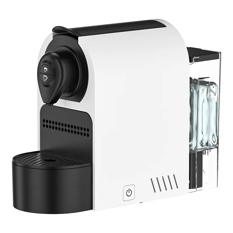 White Automatic Nespresso Espresso Coffee Maker Machine 800ml Water Tank Extractor 19Bar Anti-dry 220V 1400w